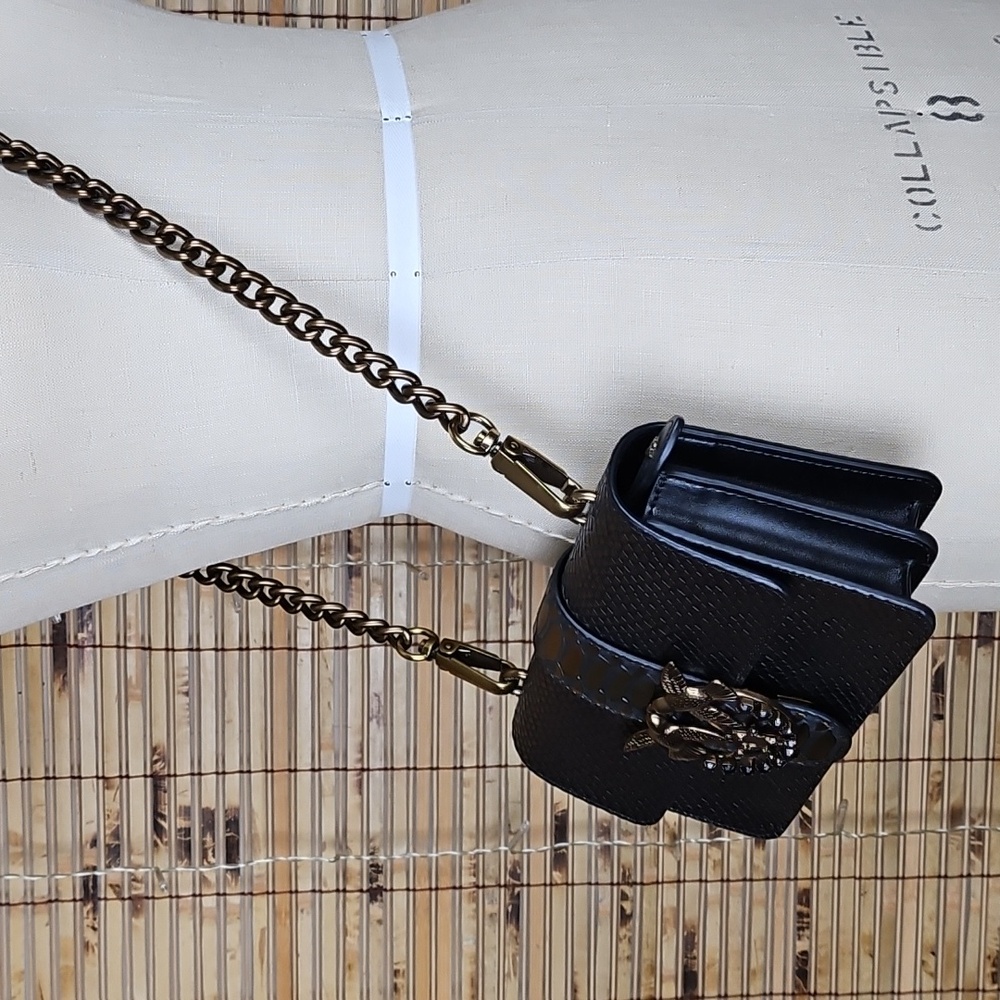 Pinko Bronze Python Mini Love Bag - image 3